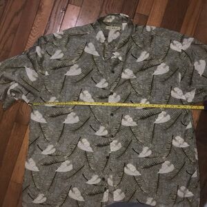 Reyn Spooner Tropical Leaf Button-Up Shirt